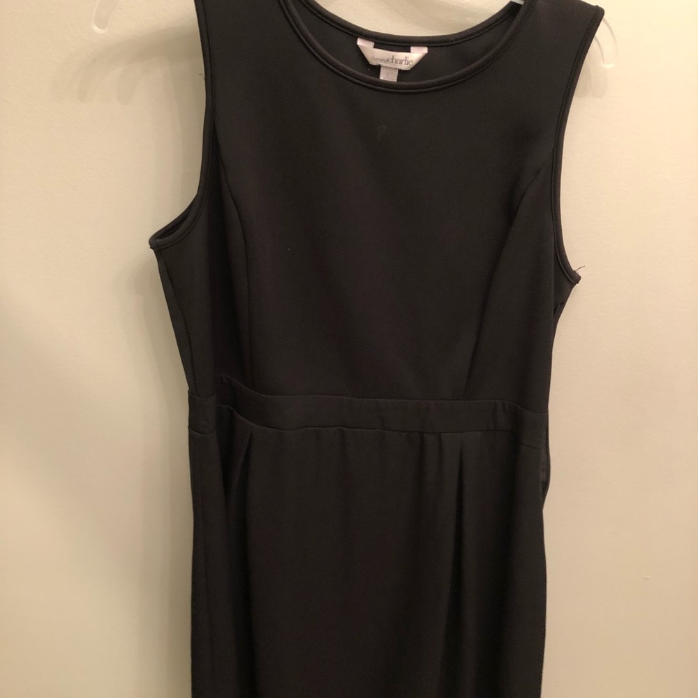 Simple open back dress